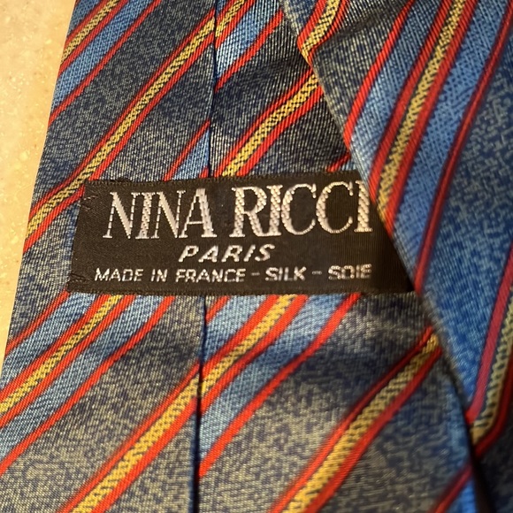 Nina Ricci Silk Tie - Picture 2 of 3